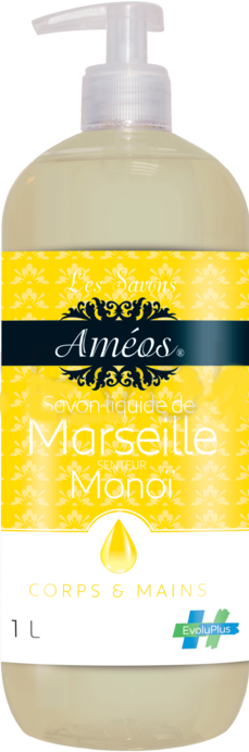 Améos Savon liquide de Marseille Monoï